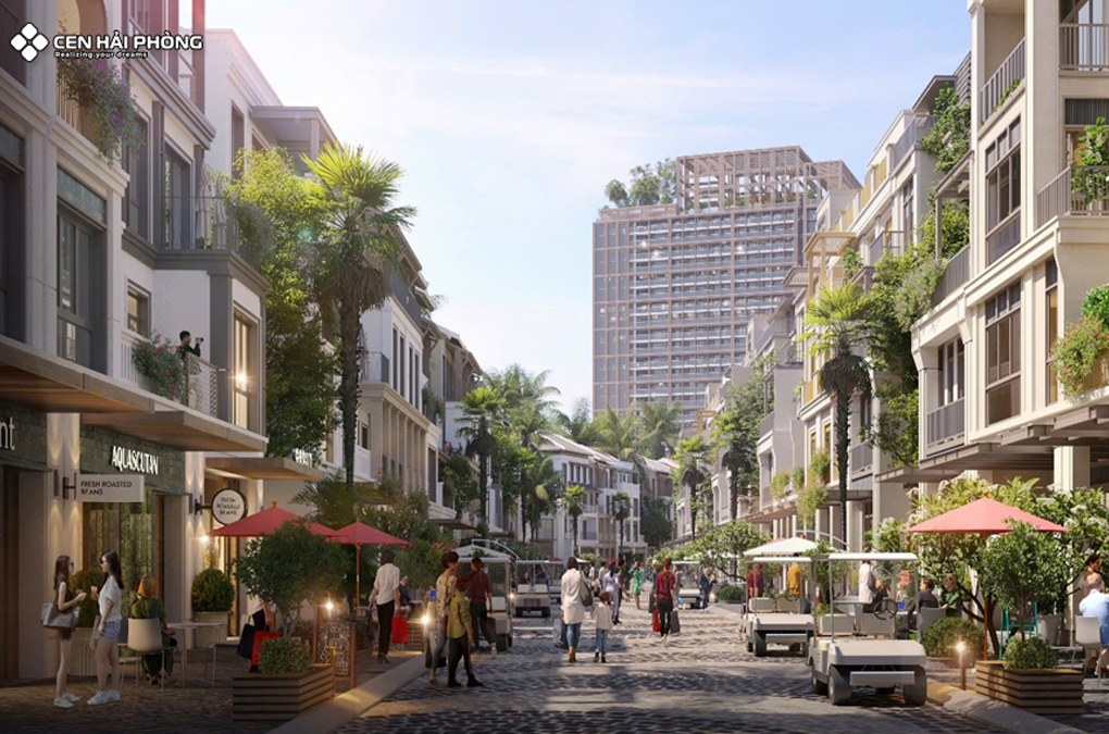 Shophouse tại dự án sun group tại cát bà Shophouse Xanh Island Sun Cát Bà