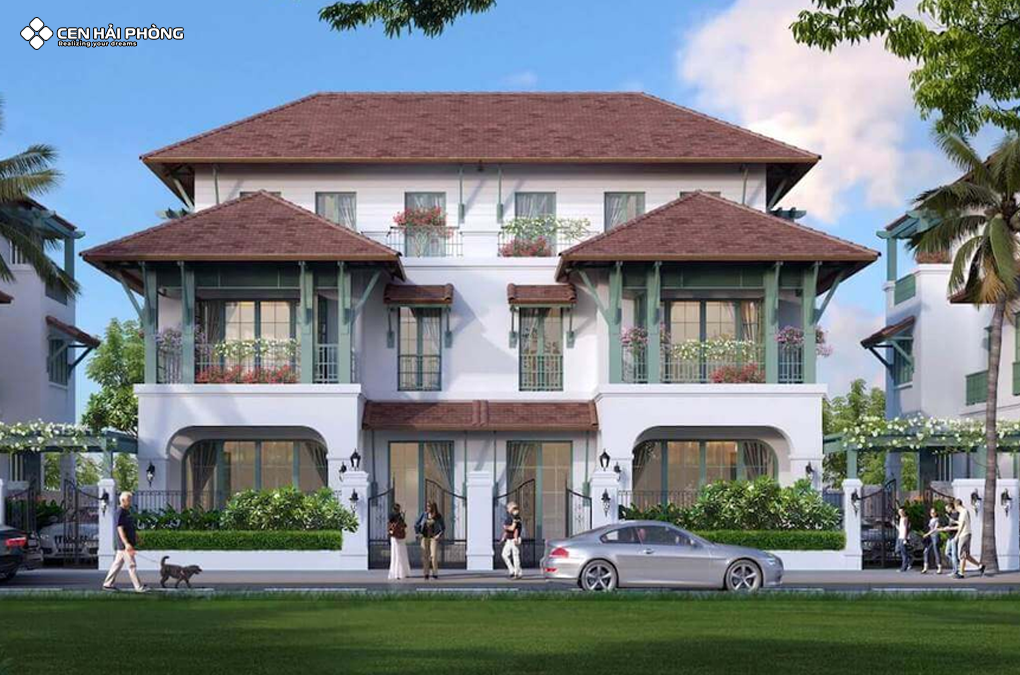 Biệt thự song lập dự án Cát Bà Sun Group Biệt thự song lập dự án Sun Group tại Cát Bà