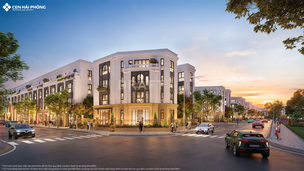 Hình ảnh phối cảnh dự án Vinhome Dương Kinh Kiến Thụy