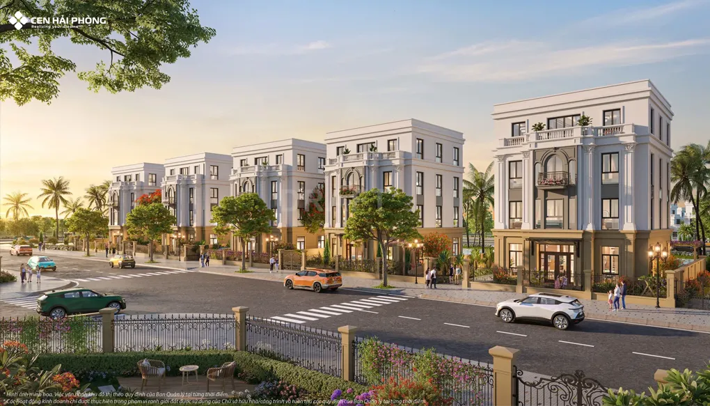 Biệt thự phân khu Thiên Hà