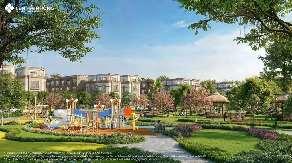 Tiện ích phân khu Mặt Trời – Vinhomes Golden City Dương Kinh