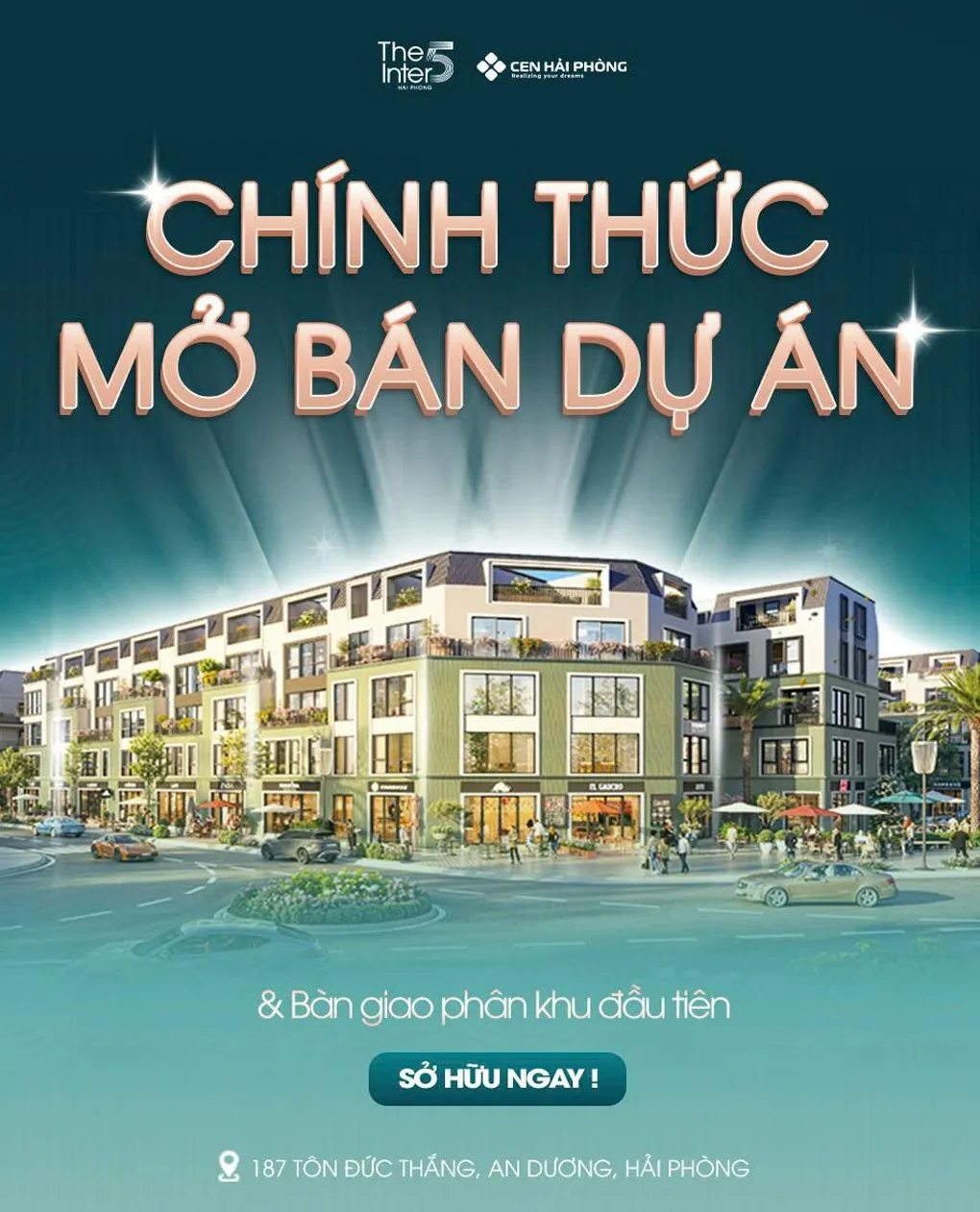 Chính thức mở bán dự án The Inter5 187 Tôn Đức Thắng