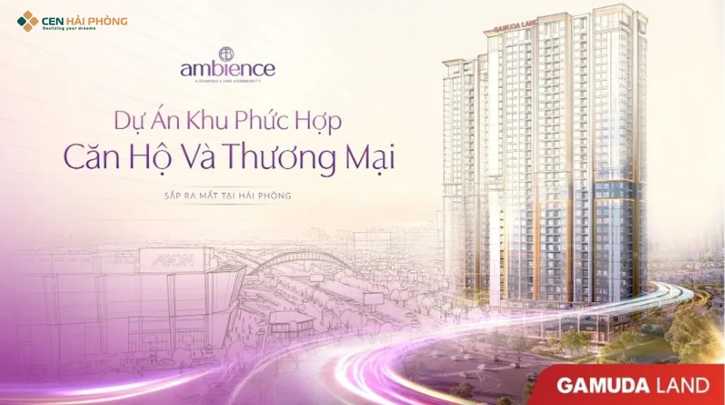 The Ambience Hải Phòng, đường Võ Nguyên Giáp, Lê Chân Dự án The Ambience Hải Phòng, đường Võ Nguyên Giáp, Lê Chân