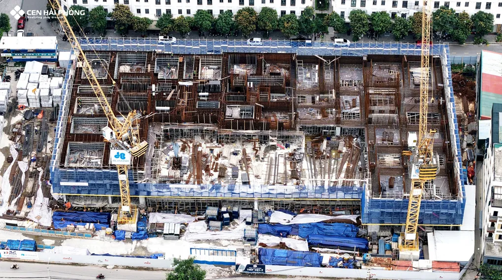 Tiến độ thi công Rose Residence mới nhất Tháng 3/2026