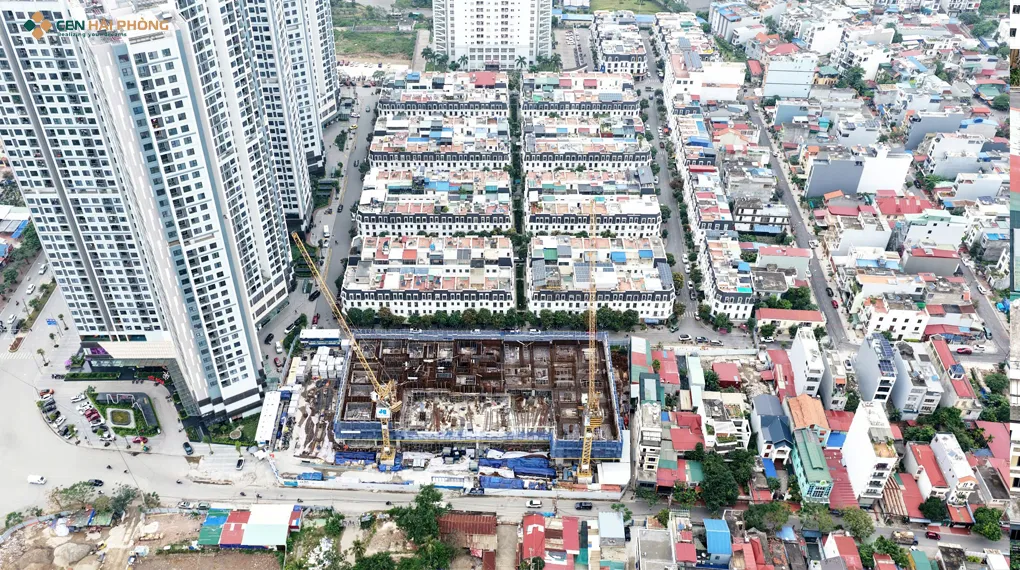 Tiến độ thi công Rose Residence