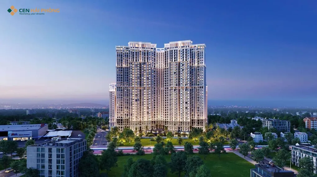 Phối cảnh chung cư Gem Park Hải Phòng được phát triển bởi N.H.O Phối cảnh chung cư Gem Park Hải Phòng được phát triển bởi N.H.O