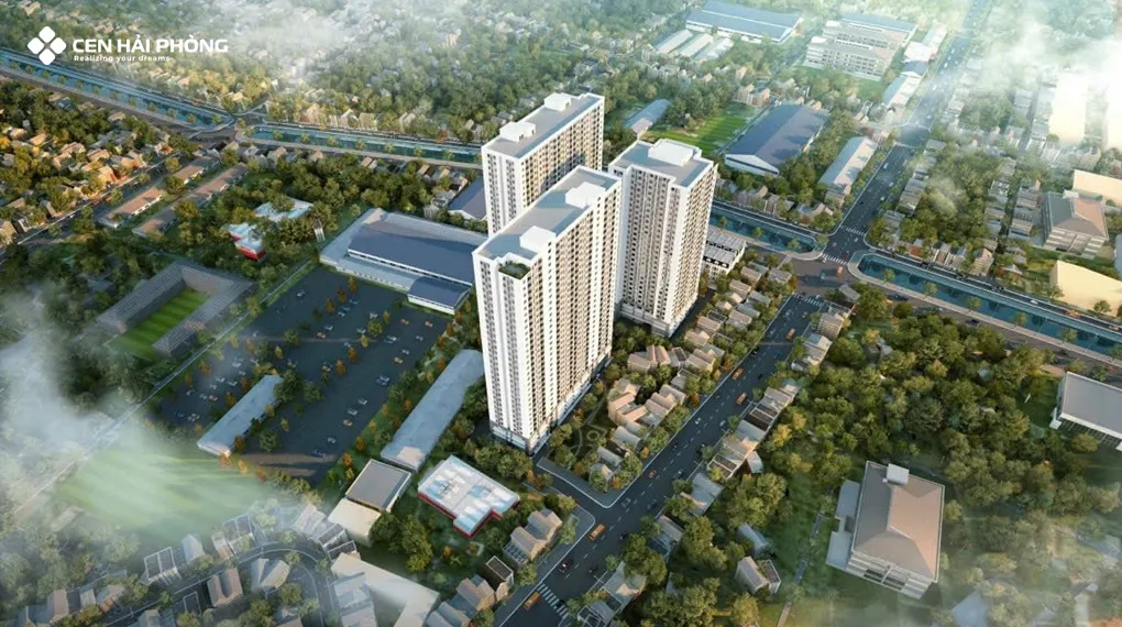 Moonbay Residence tọa lạc tại 384 Lê Thánh Tông, Ngô Quyền
