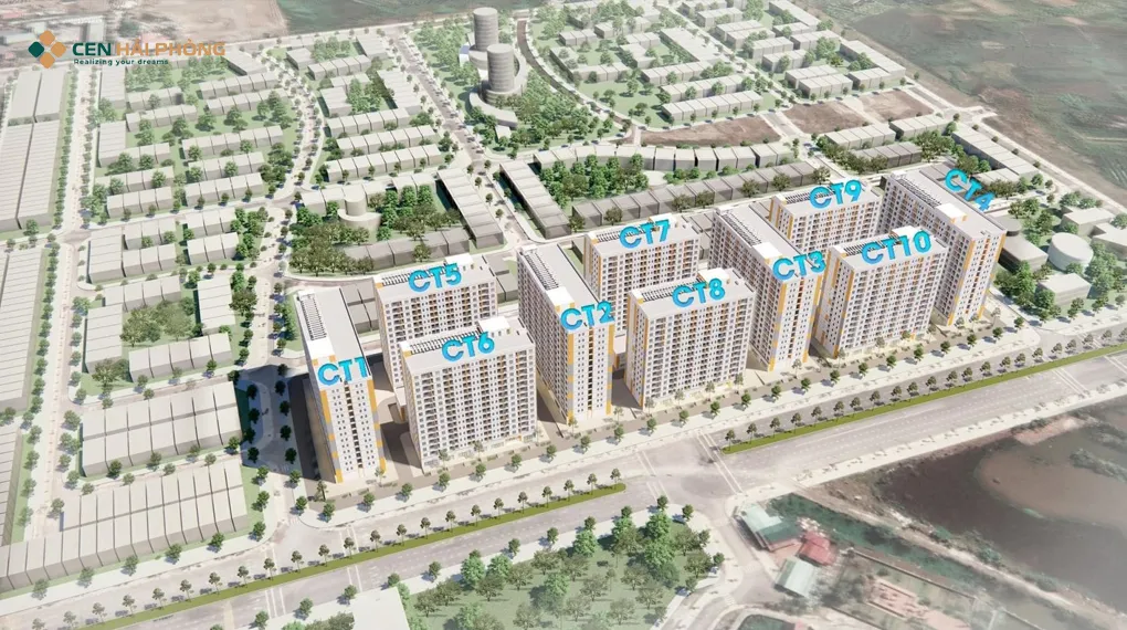 Evergreen Tràng Duệ tọa lạc tại KCN Tràng Duệ